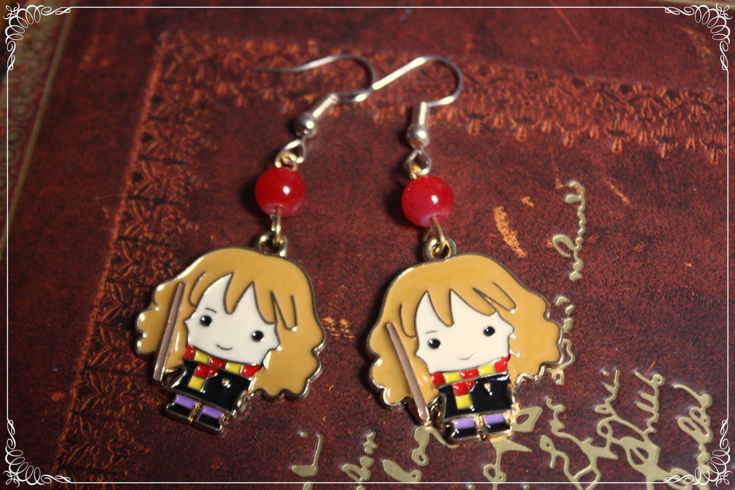 Boucles d'oreilles style "Harry Potter"
