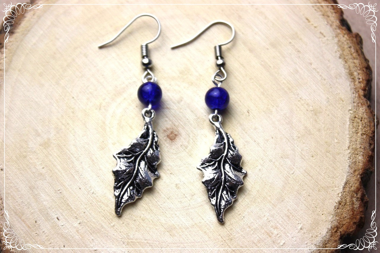 Boucles d'oreilles "Feuilles"