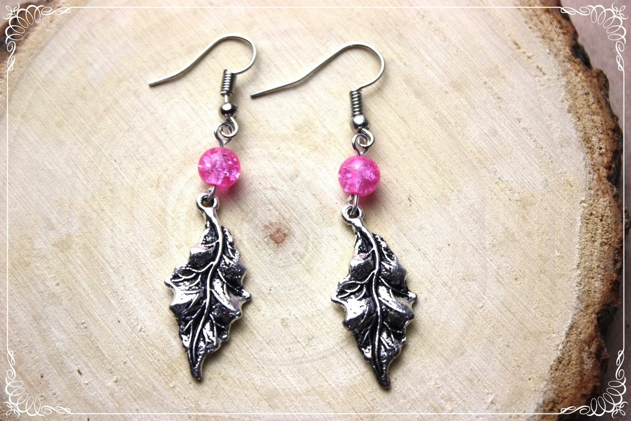 Boucles d'oreilles "Feuilles"