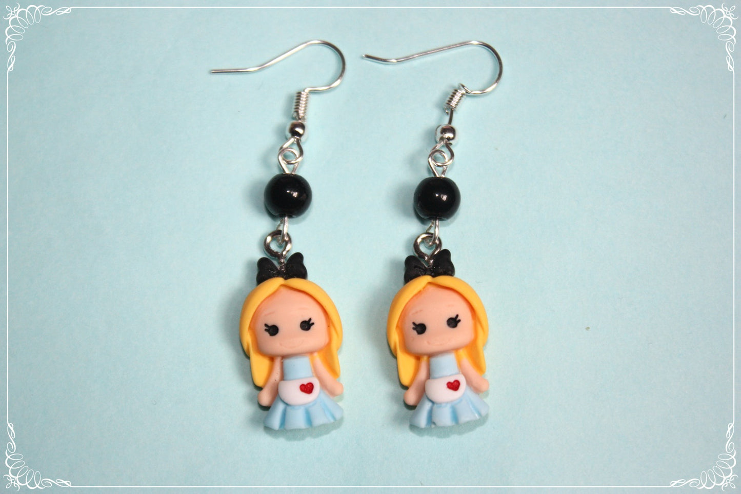 Boucles d'oreilles style "Princesses Disney"