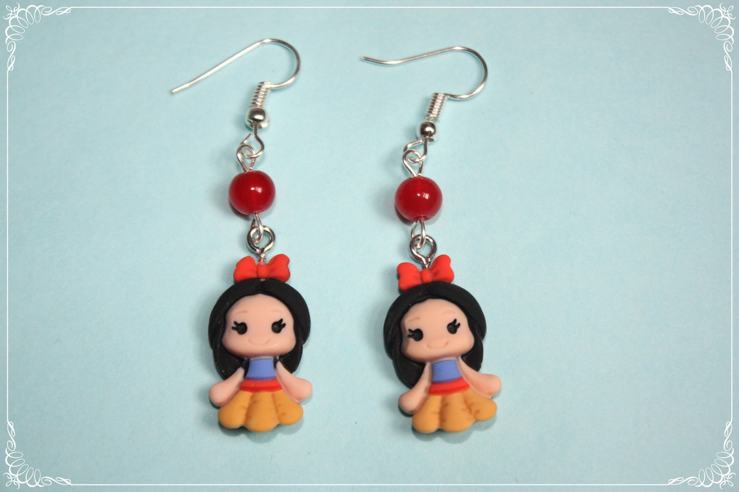 Boucles d'oreilles style "Princesses Disney"