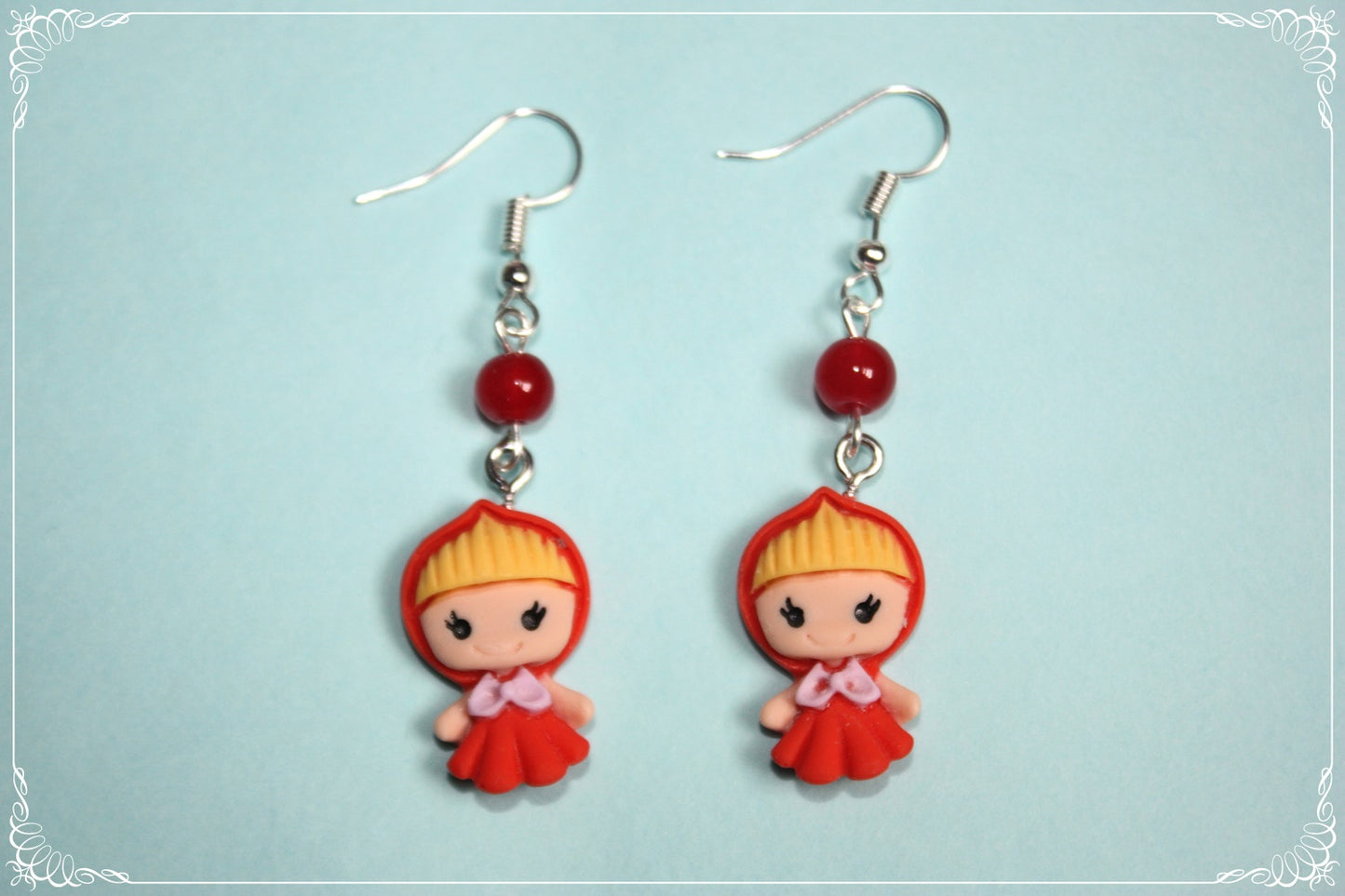 Boucles d'oreilles style "Princesses Disney"