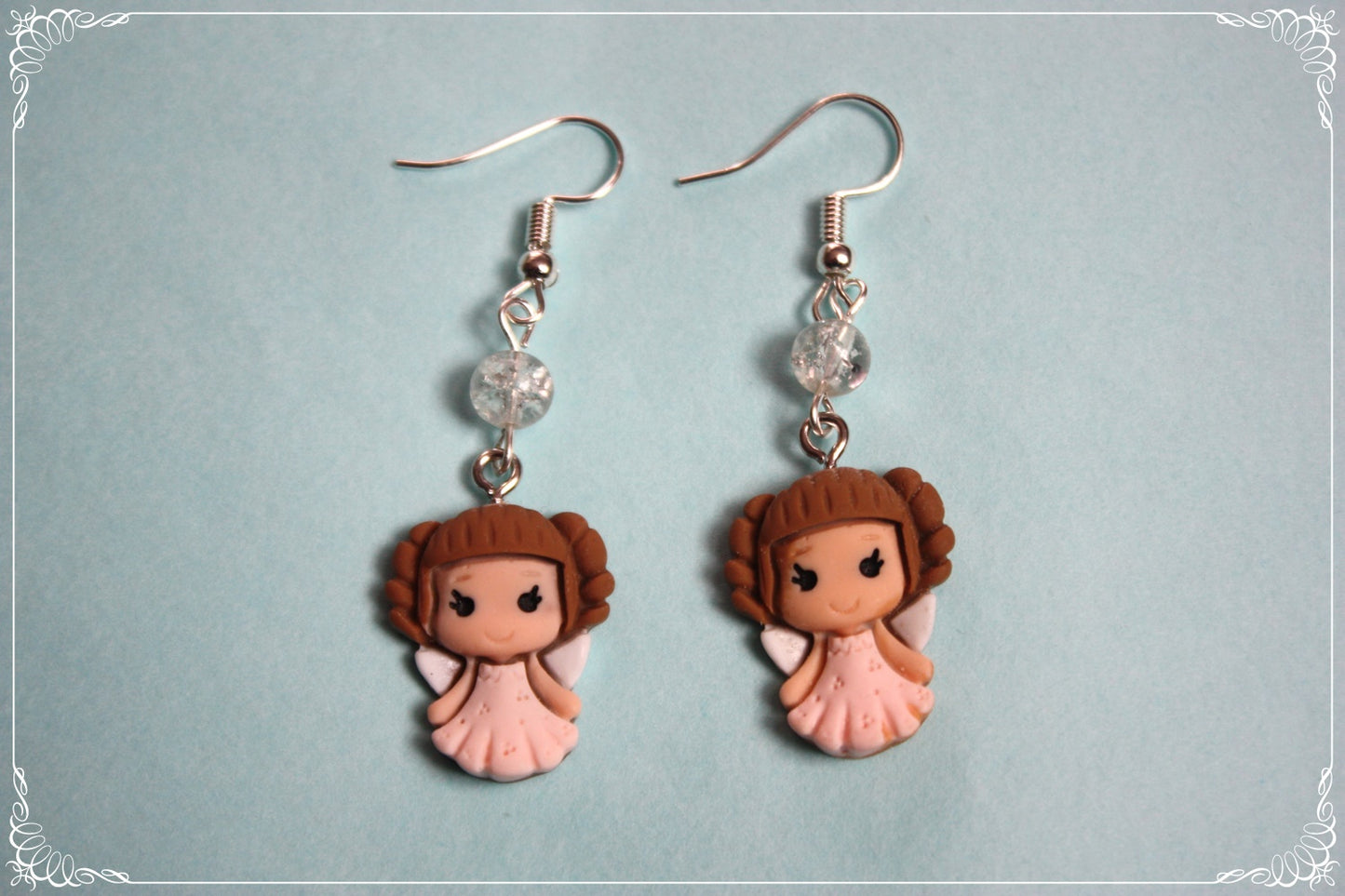 Boucles d'oreilles style "Princesses Disney"