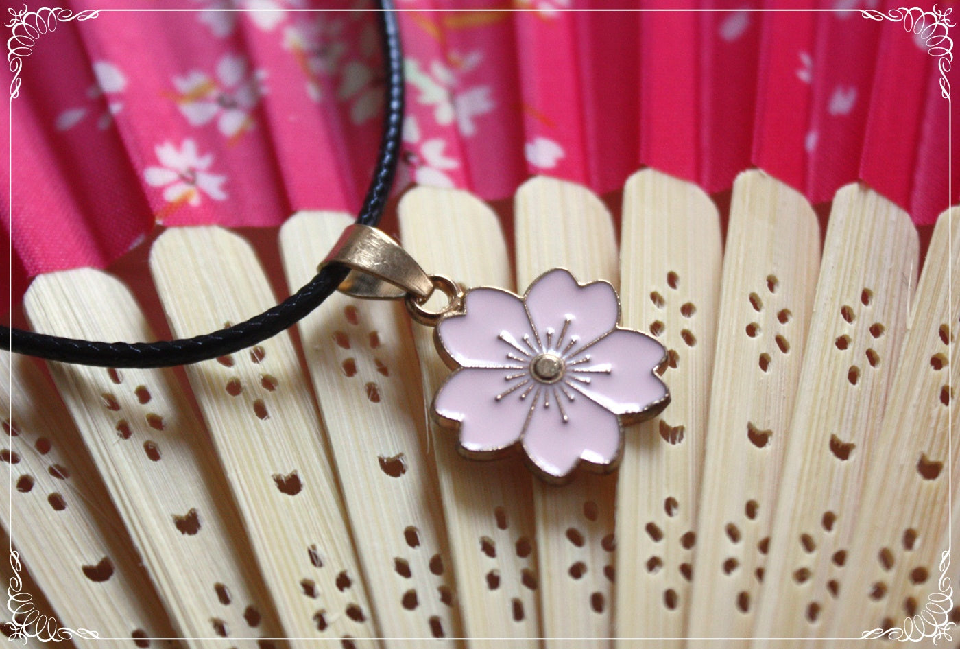 Pendentifs Japon "Mont Fuji - Carpes koï "