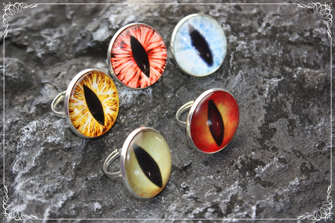 Bagues "Oeil de dragon"