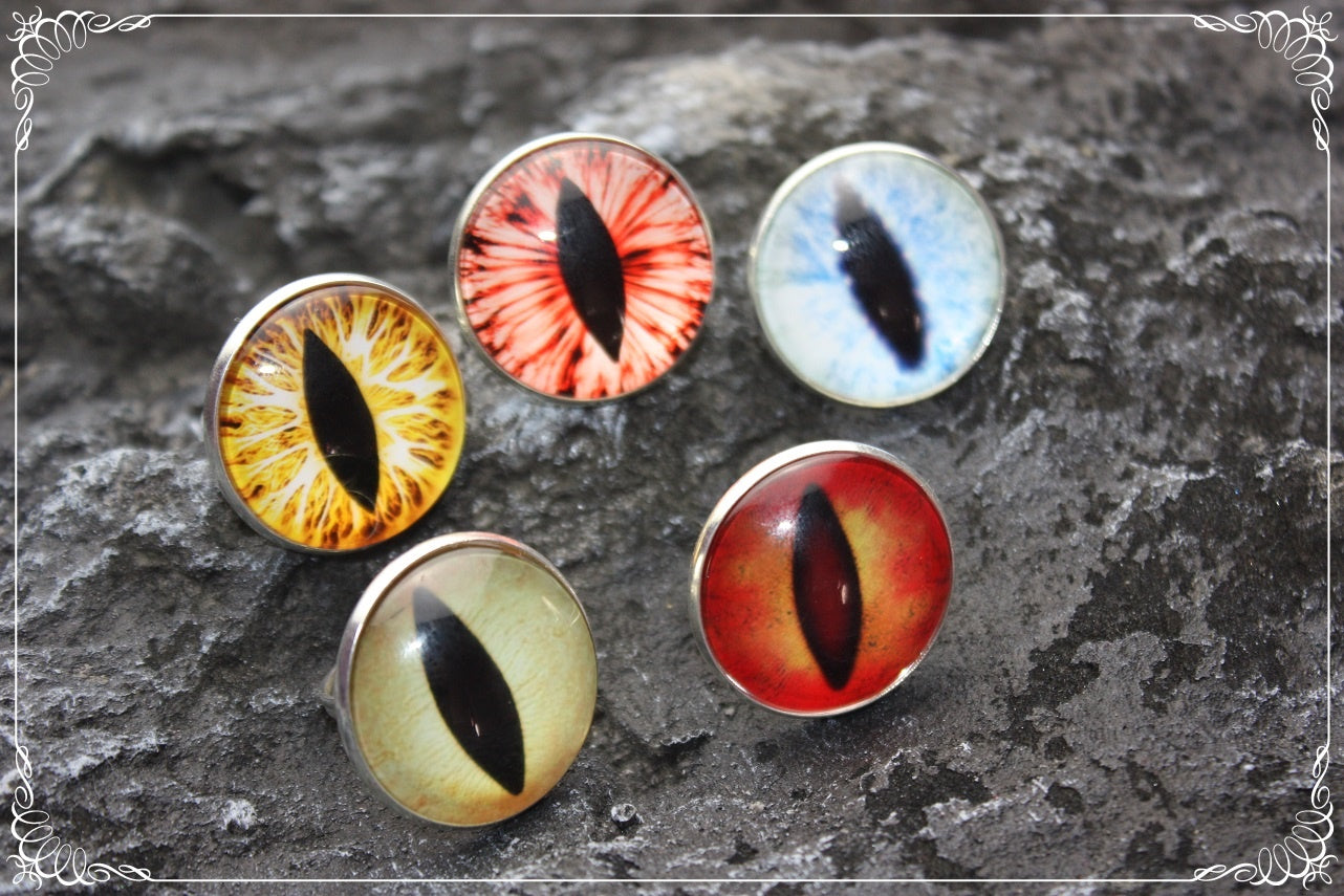 Bagues "Oeil de dragon"