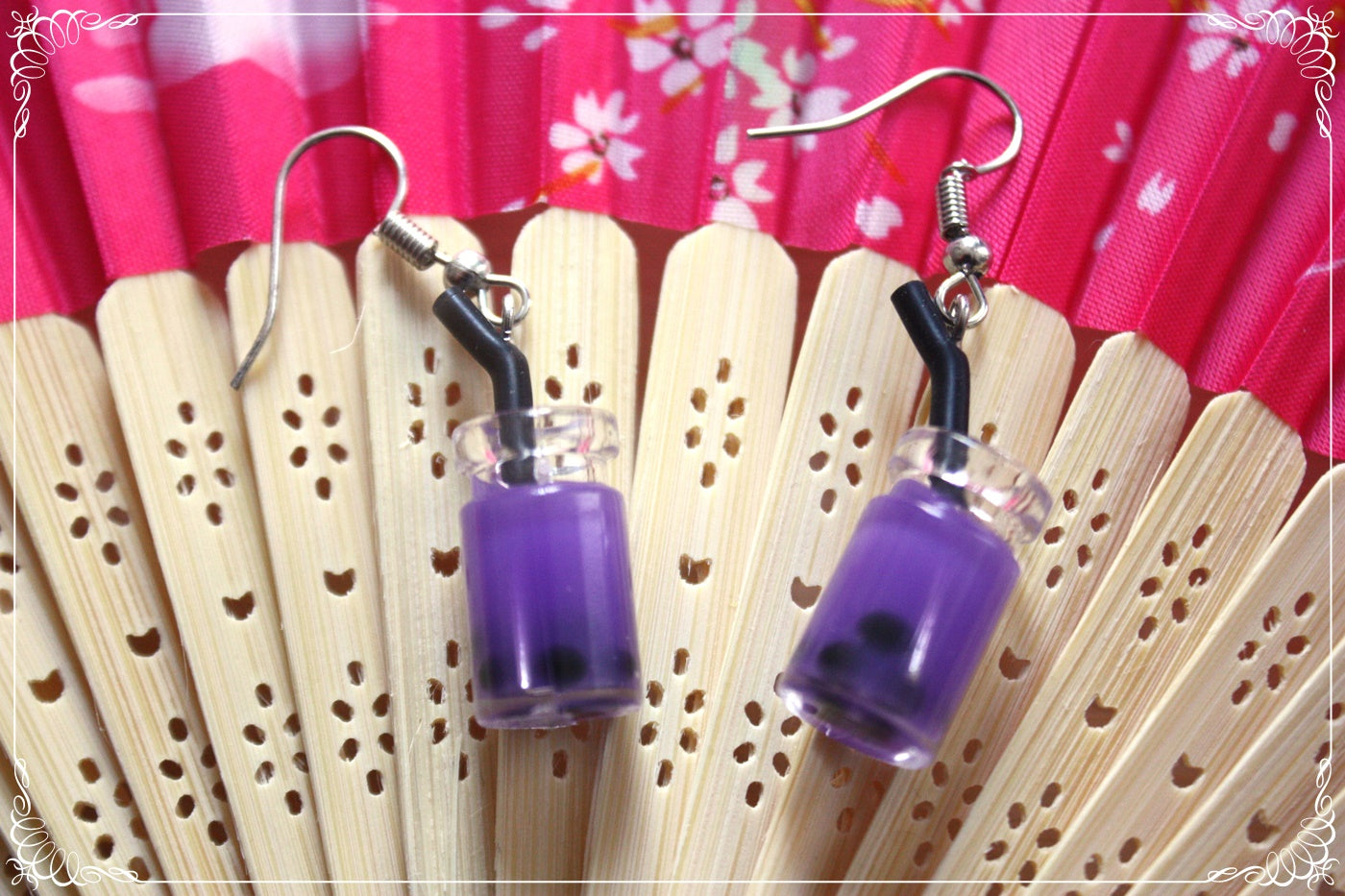 Boucles d'oreilles "Bubble Tea"