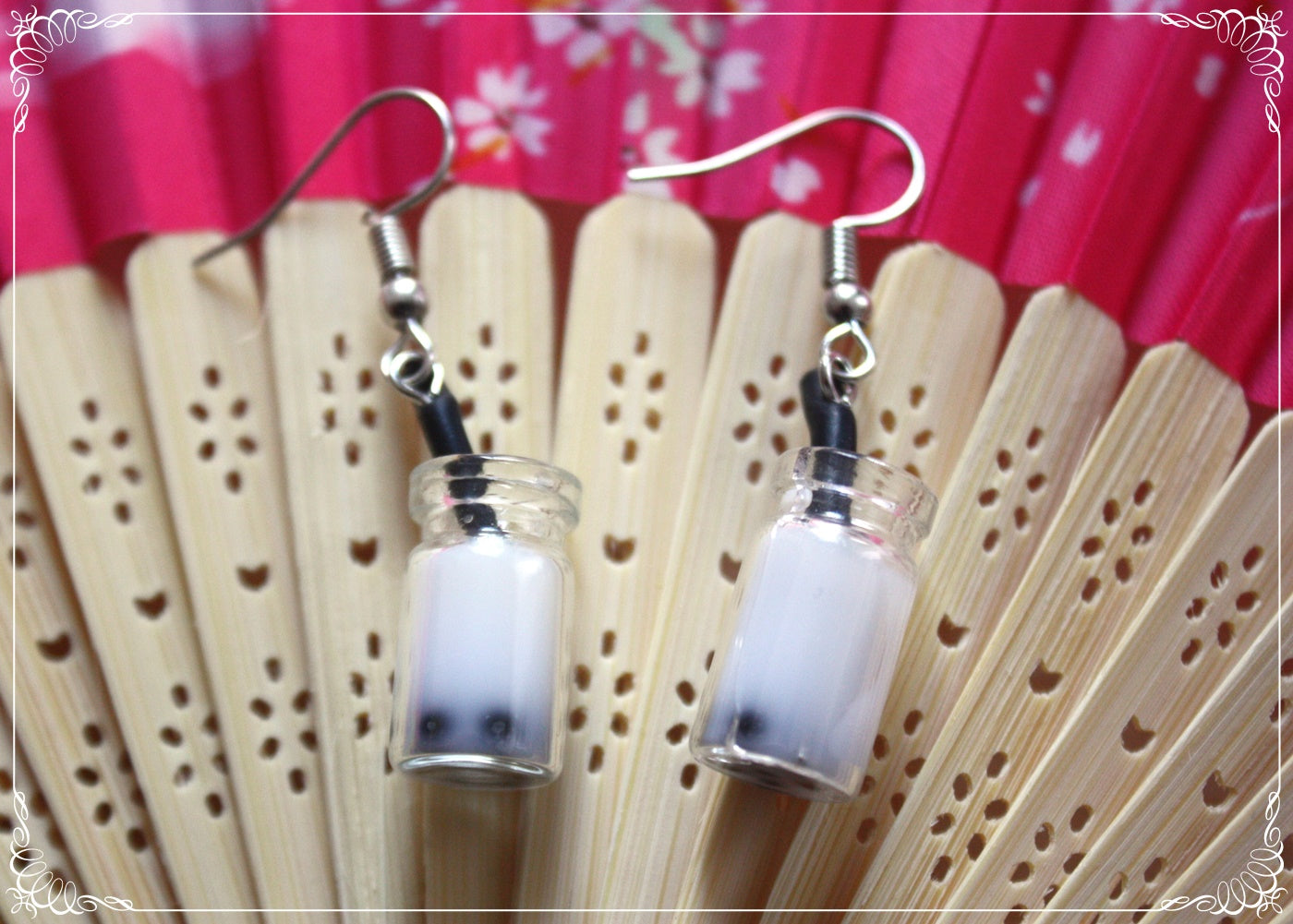 Boucles d'oreilles "Bubble Tea"