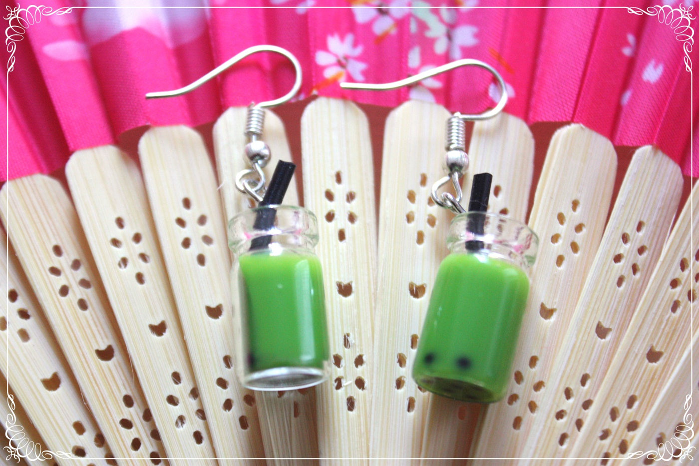 Boucles d'oreilles "Bubble Tea"