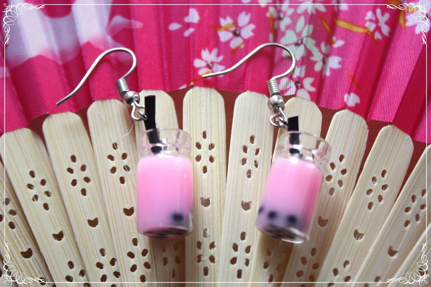 Boucles d'oreilles "Bubble Tea"