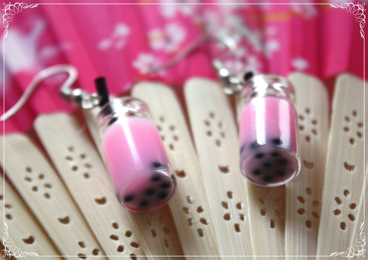 Boucles d'oreilles "Bubble Tea"