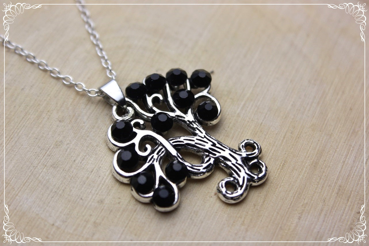 Petits pendentifs "Arbres méandres"