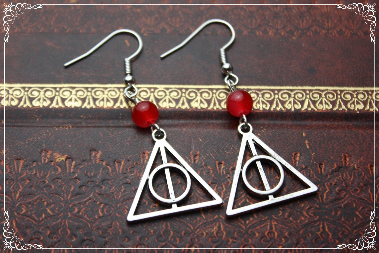 Boucles d'oreilles "Harry Potter - Reliques de la mort"