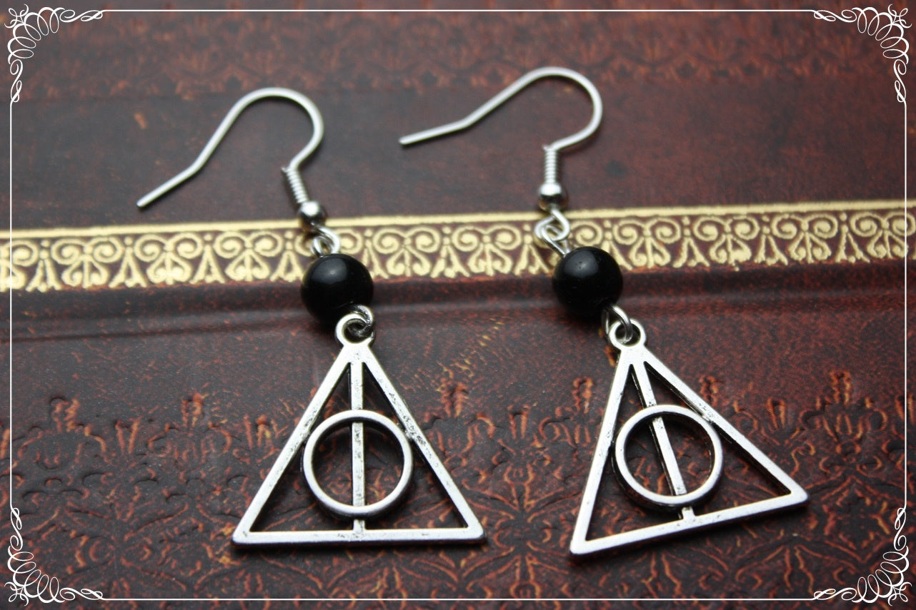 Boucles d'oreilles "Harry Potter - Reliques de la mort"