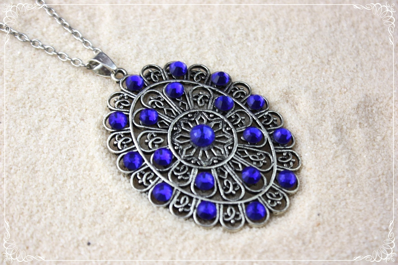 Pendentifs orientalisants "Ovales"