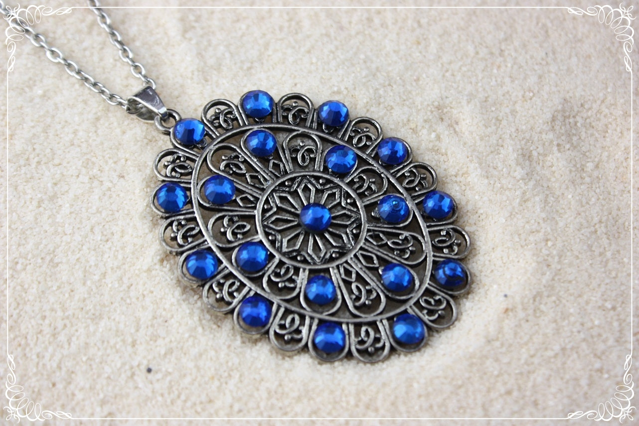 Pendentifs orientalisants "Ovales"
