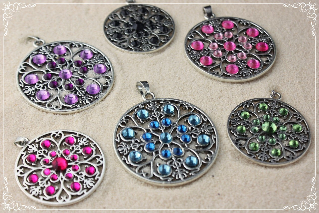 Pendentifs "Cercles orientalisants"
