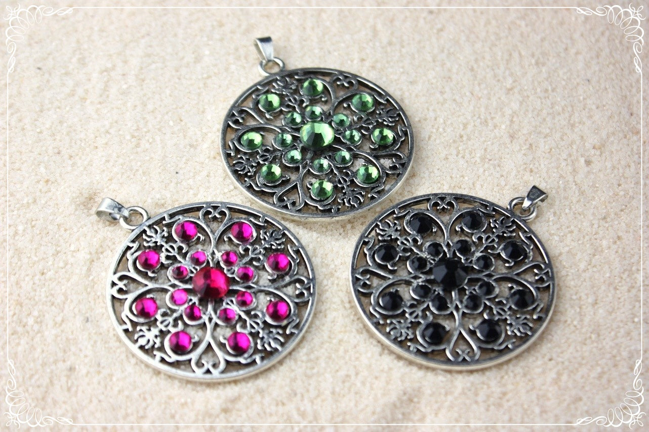 Pendentifs "Cercles orientalisants"
