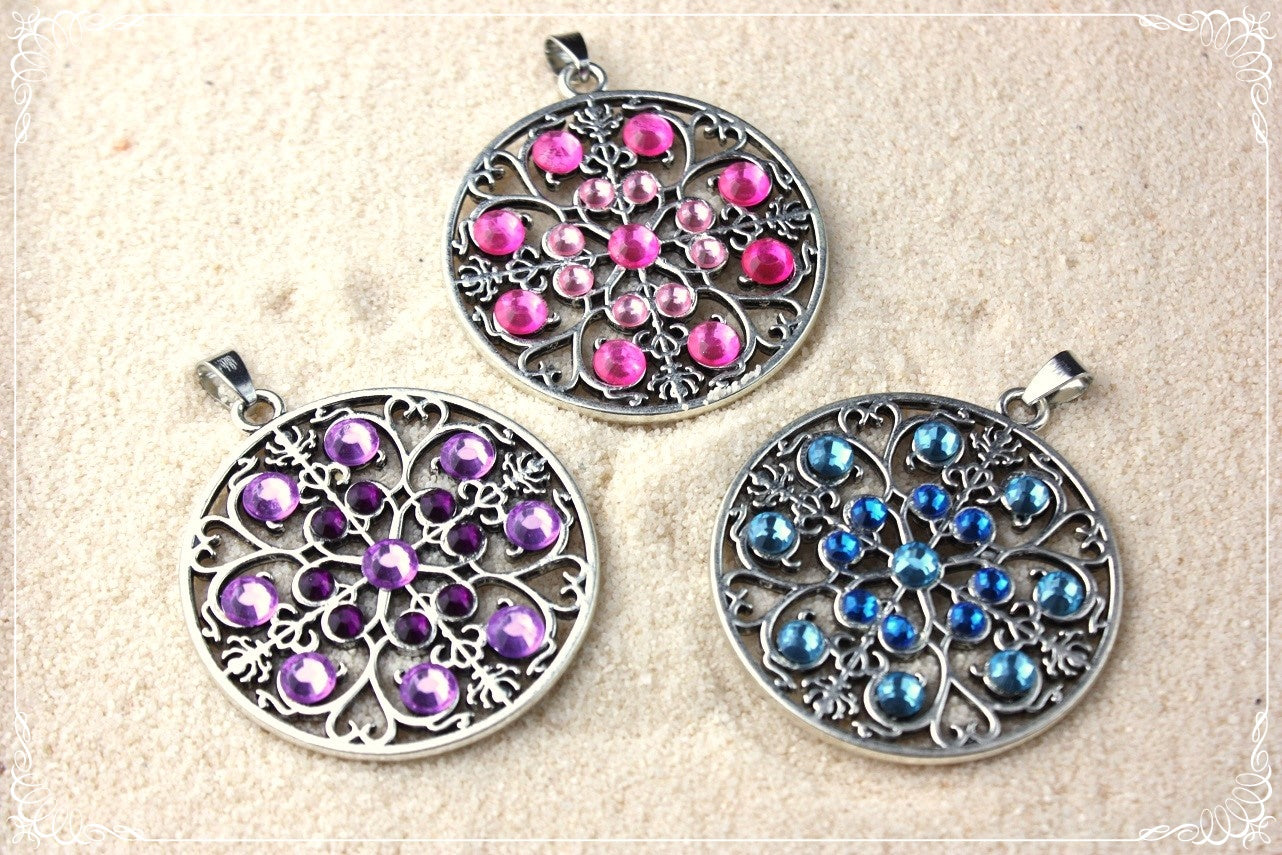 Pendentifs "Cercles orientalisants"
