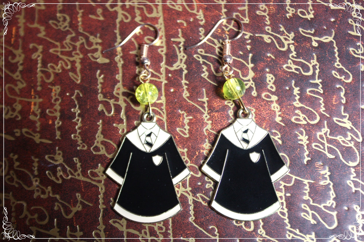 Boucles d'oreilles style "Harry Potter - Livres - Robes - Plateforme 9 3/4"