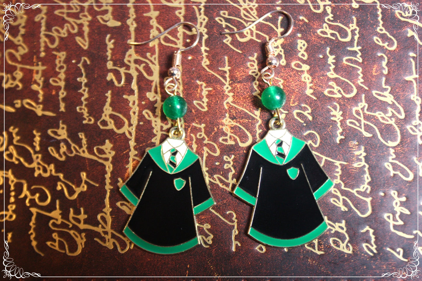 Boucles d'oreilles style "Harry Potter - Livres - Robes - Plateforme 9 3/4"