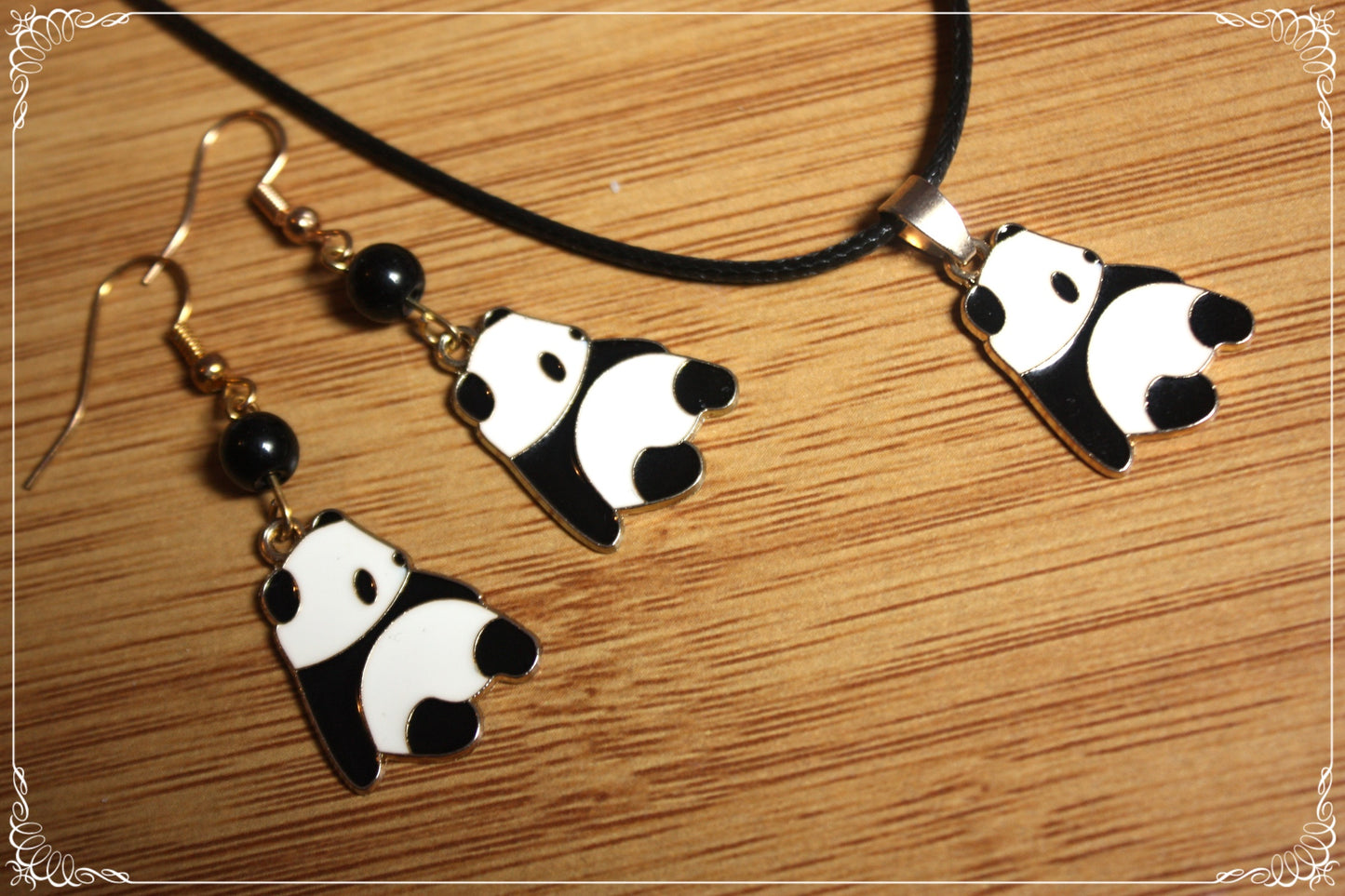 Pendentifs "Pandas"