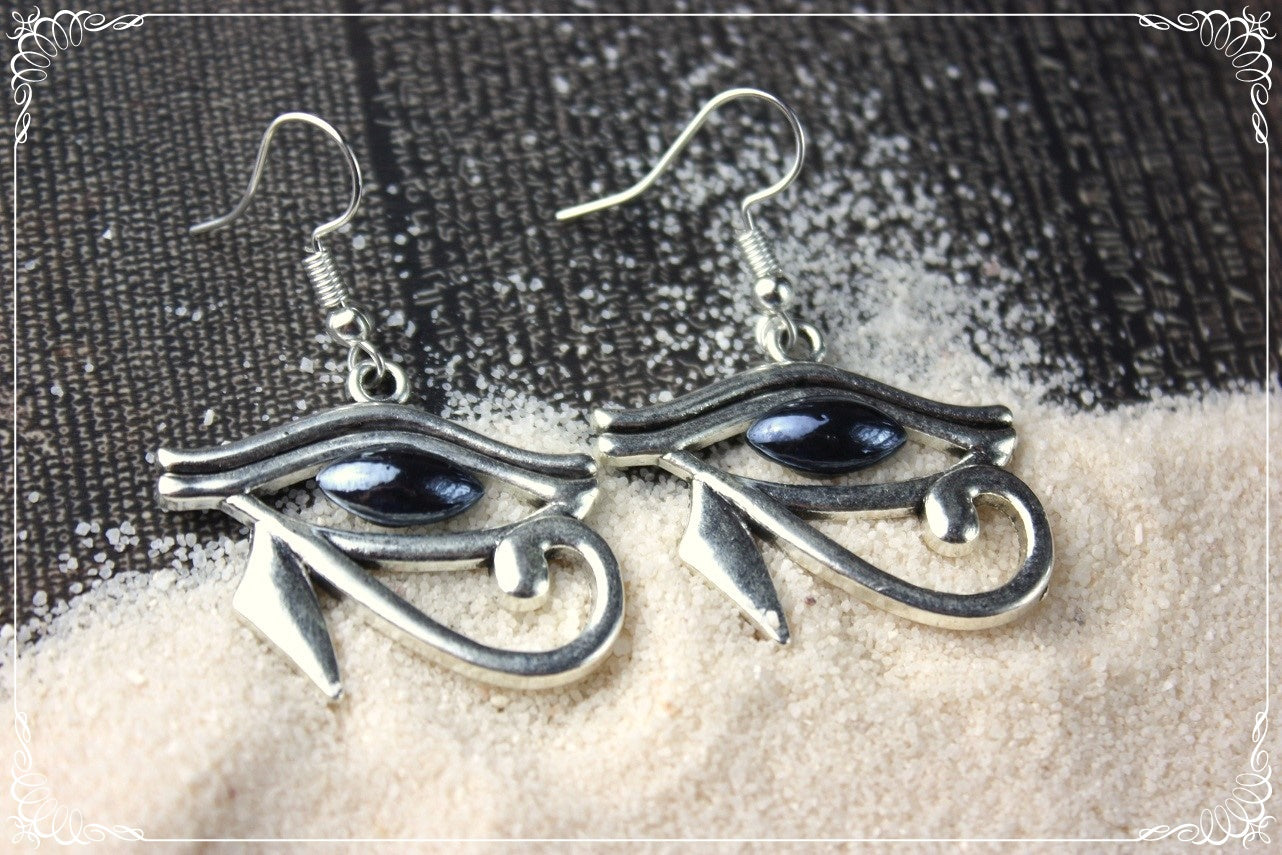 Boucles d'oreilles "Egypte - Oeil d'Horus"