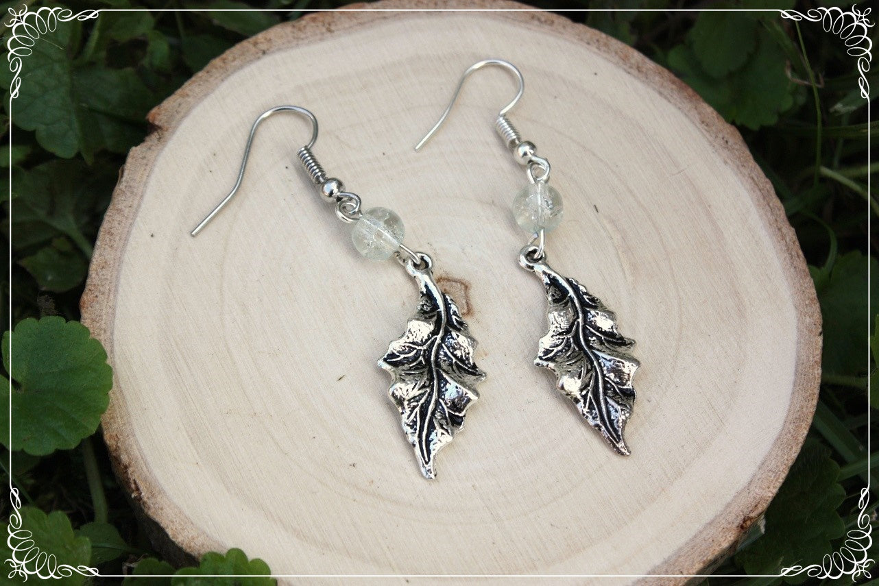 Boucles d'oreilles "Feuilles"