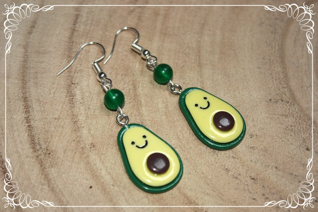 Boucles d'oreilles "Avocats"