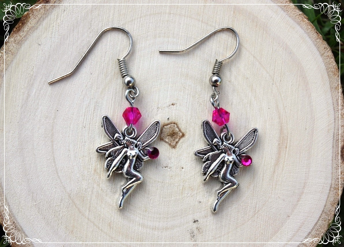Boucles d'oreilles "Fées perles"