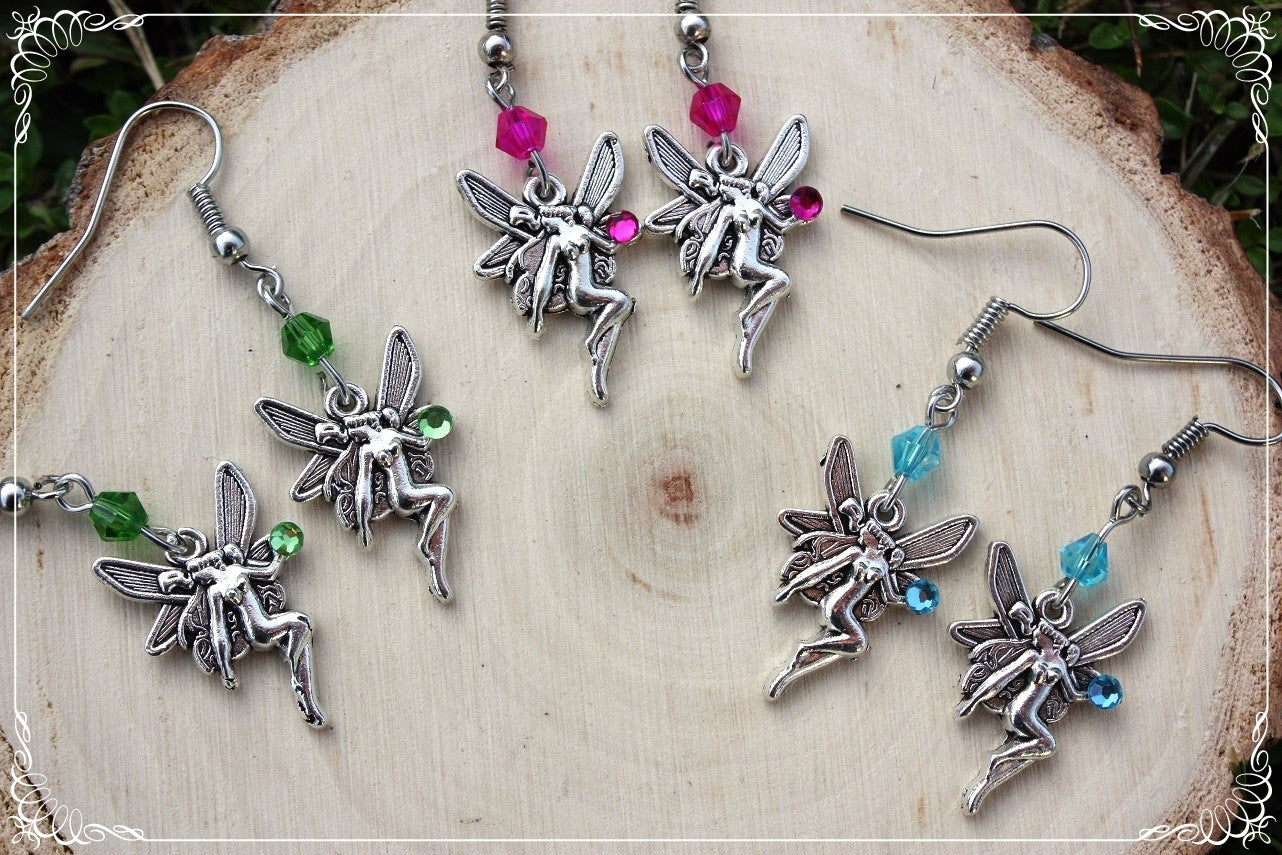 Boucles d'oreilles "Fées perles"