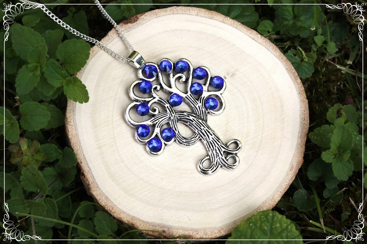Grands pendentifs "Arbres méandres"