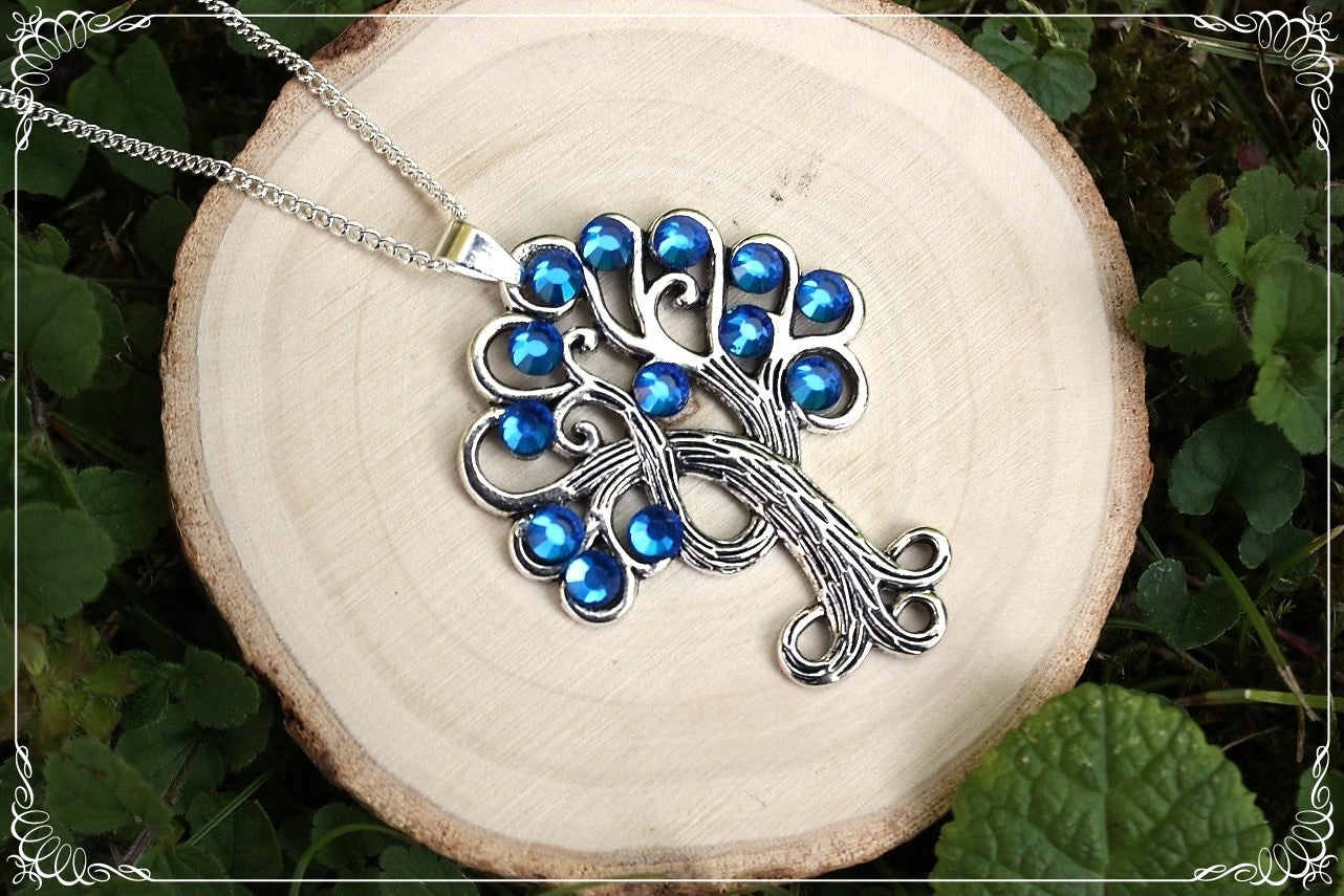Grands pendentifs "Arbres méandres"