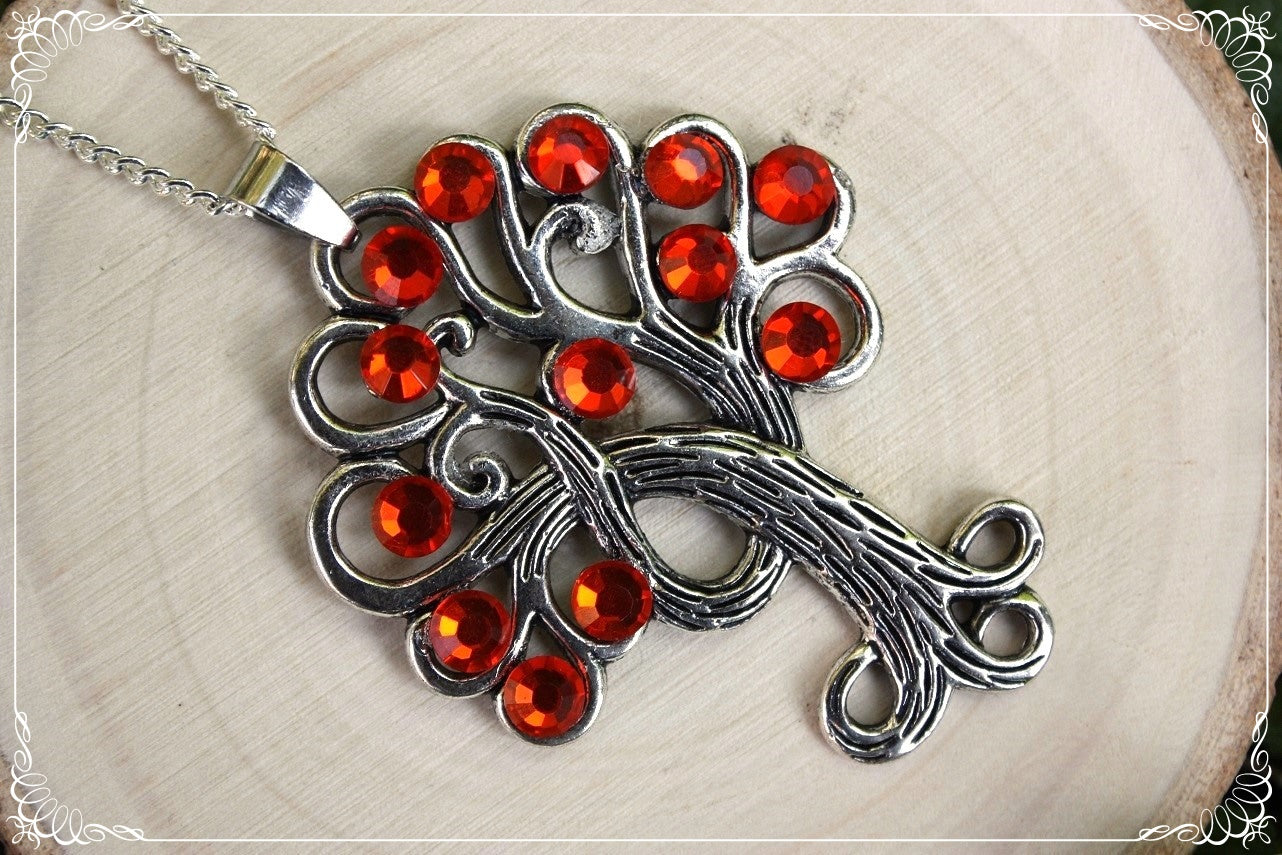 Grands pendentifs "Arbres méandres"