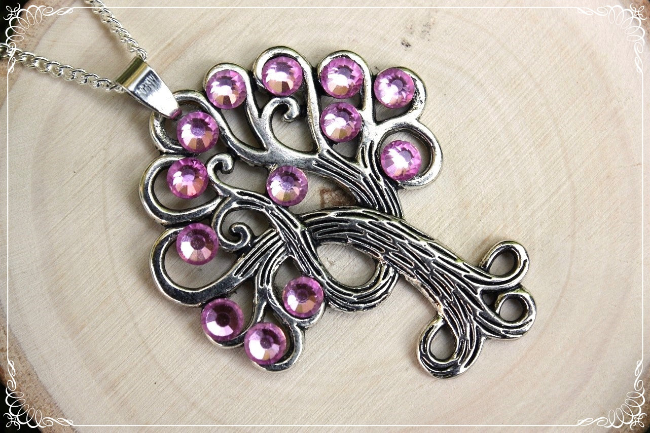 Grands pendentifs "Arbres méandres"