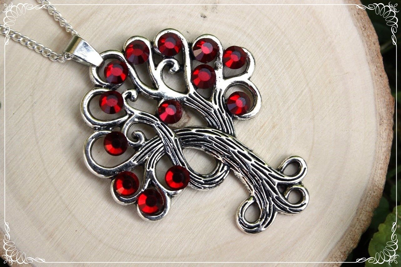 Grands pendentifs "Arbres méandres"