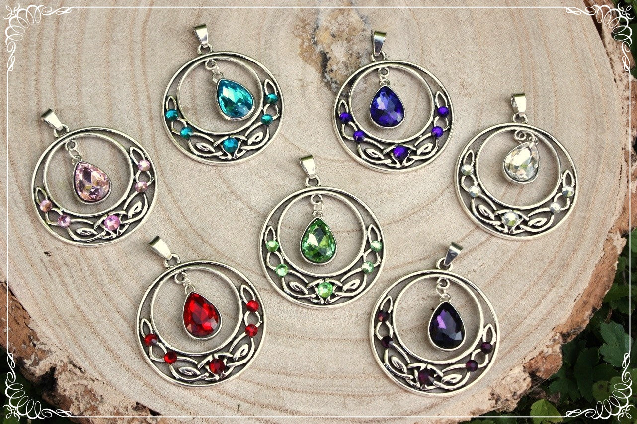 Pendentifs celtiques "Gouttes larges"