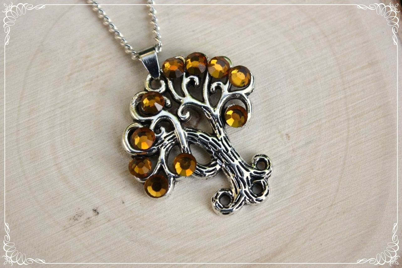 Petits pendentifs "Arbres méandres"