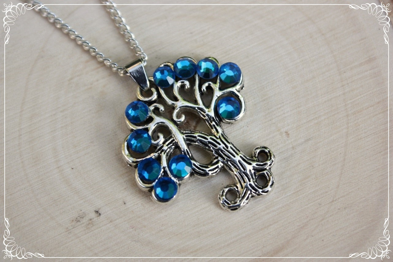 Petits pendentifs "Arbres méandres"
