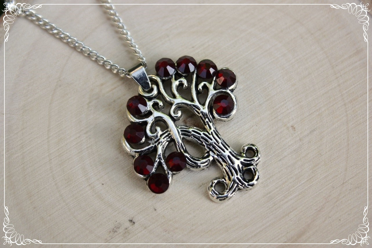 Petits pendentifs "Arbres méandres"