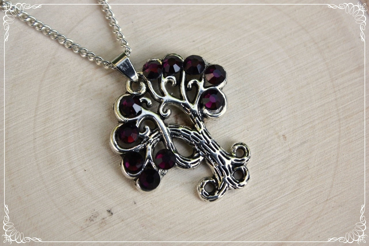 Petits pendentifs "Arbres méandres"