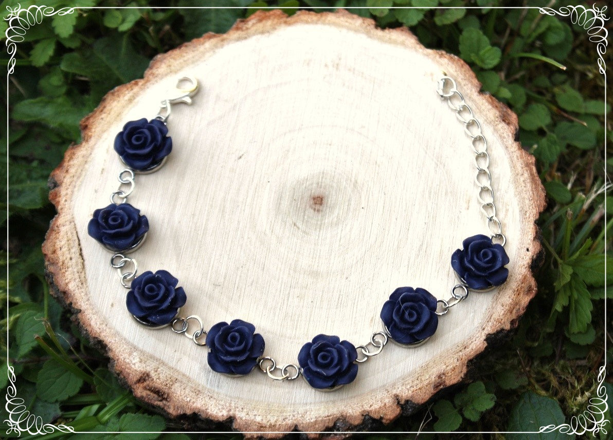 Bracelets "Roses mattes"
