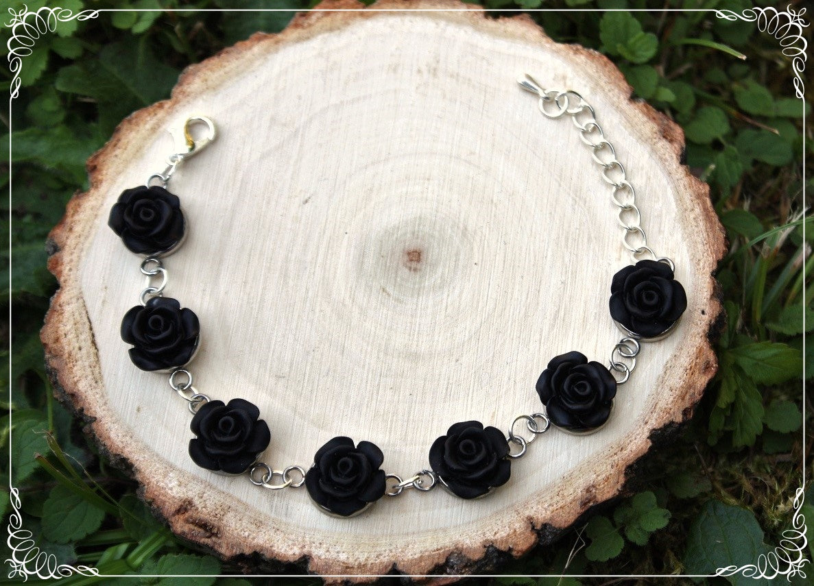 Bracelets "Roses mattes"