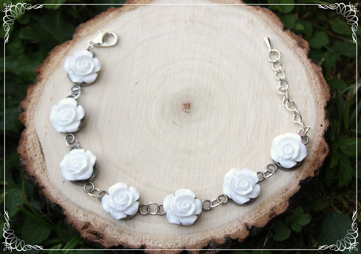 Bracelets "Roses mattes"