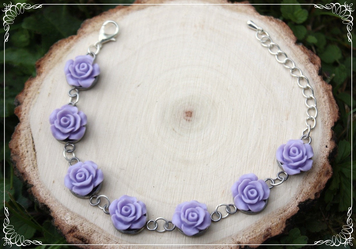 Bracelets "Roses mattes"
