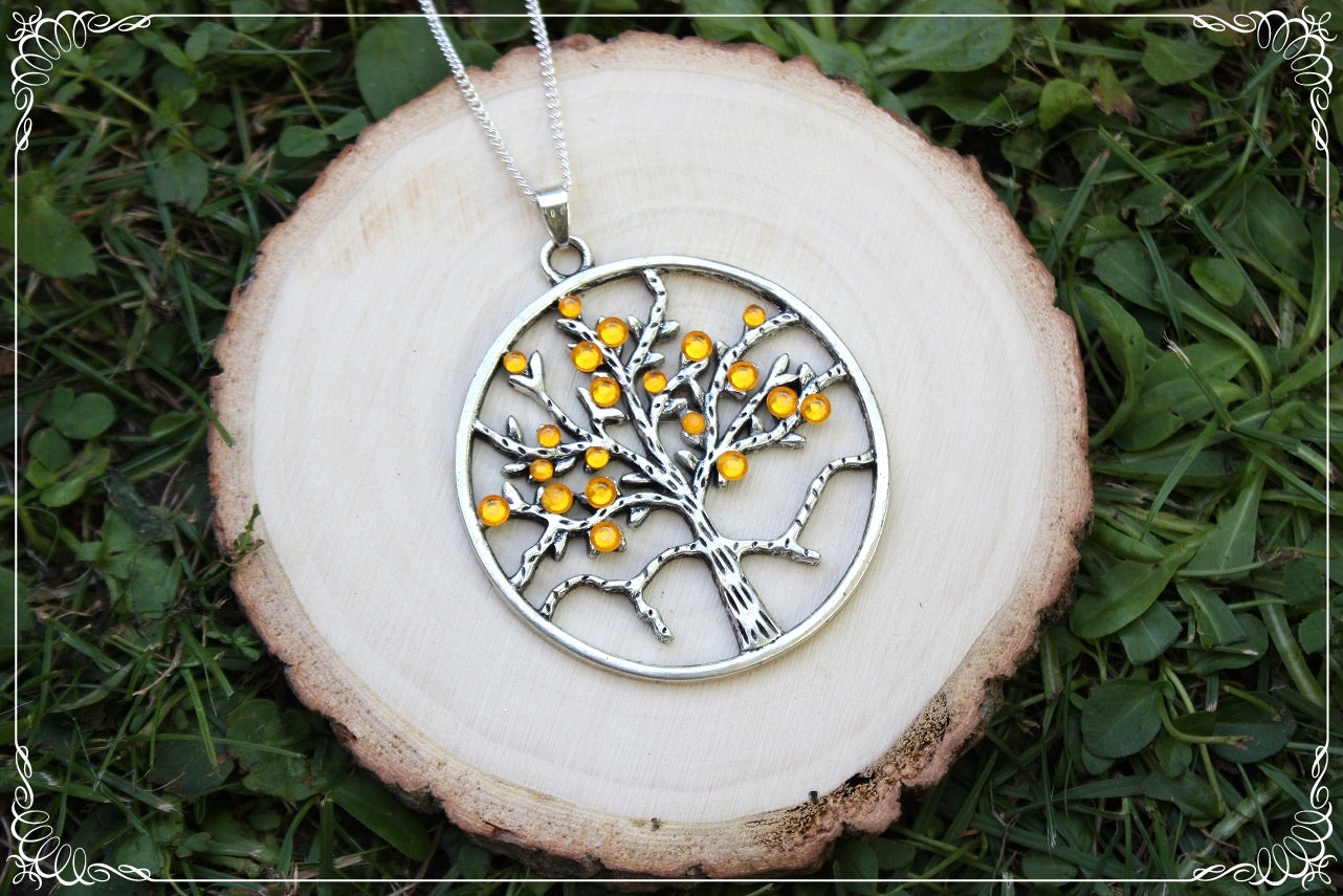 Pendentifs "Arbres saisons"