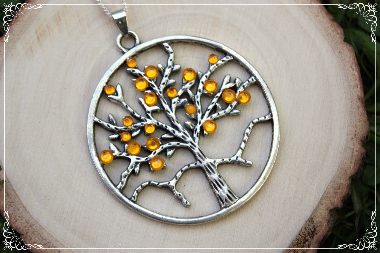 Pendentifs "Arbres saisons"