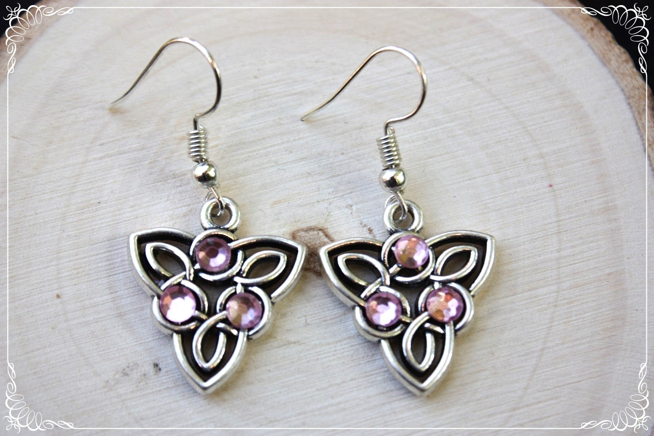 Boucles d'oreilles celtiques "Triangles"