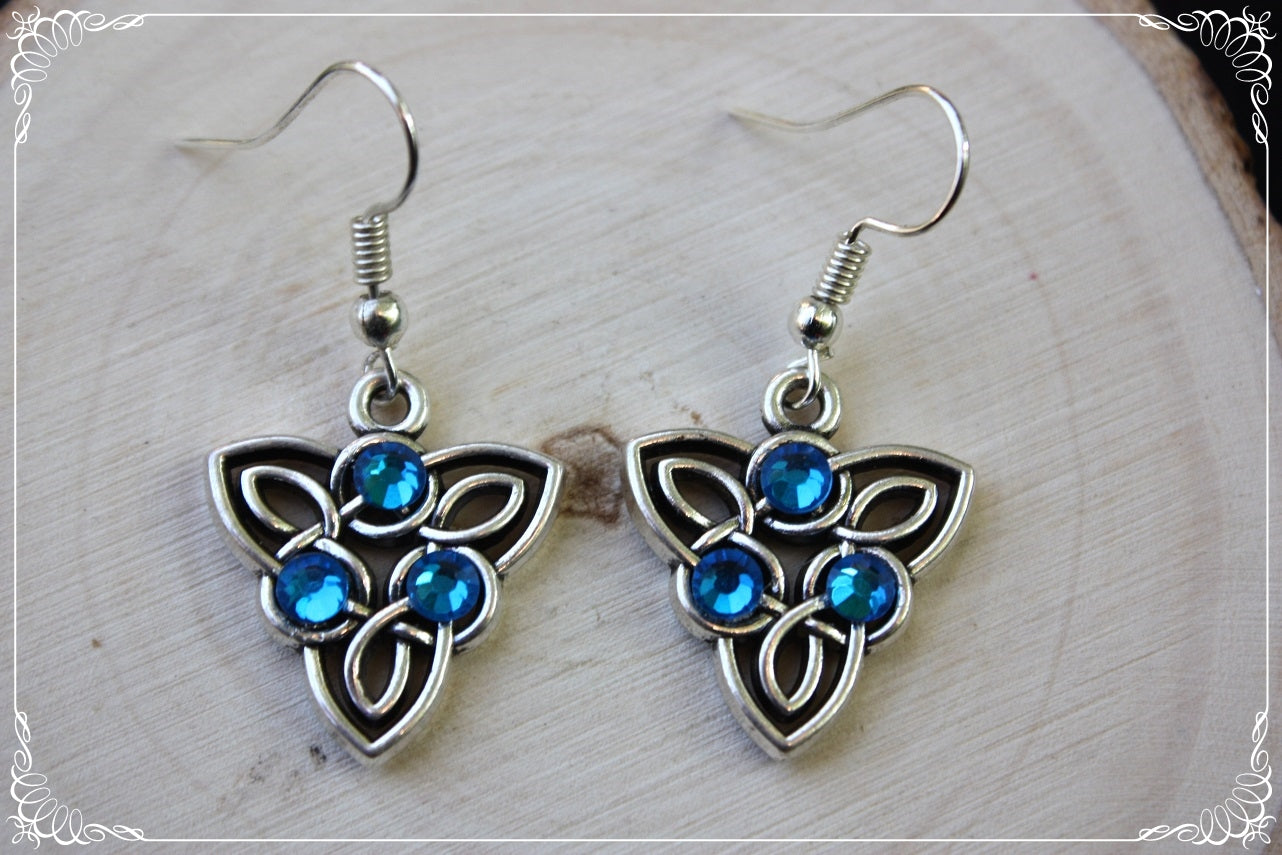 Boucles d'oreilles celtiques "Triangles"