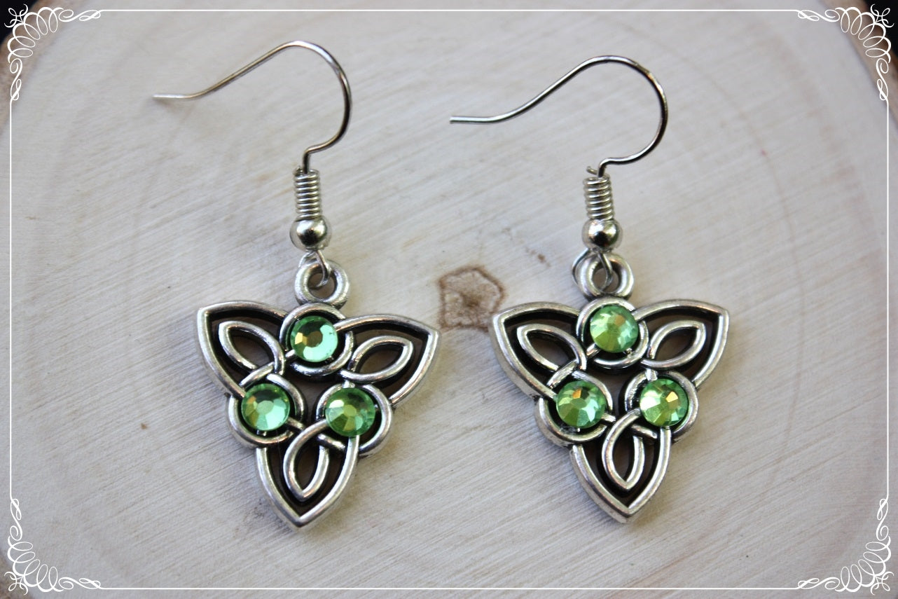Boucles d'oreilles celtiques "Triangles"